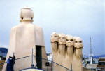 Chimneys on Casa Milà