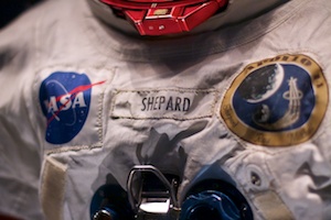 Alan Shepard's moon suit