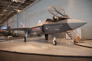 F-35 mock-up