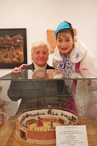 Carmen Escalona, curator, and Rosa