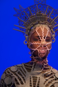 Detail of Jean-Paul Gaultier costume